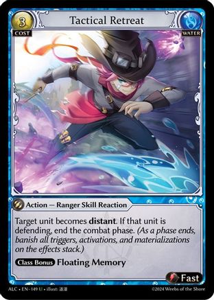 Tactical Retreat (149) - Alchemical Revolution Foil