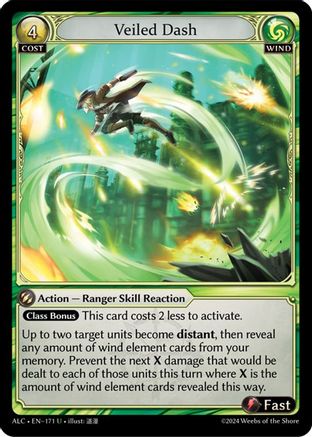 Veiled Dash (171) - Alchemical Revolution Foil