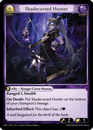 Shadecursed Hunter (211) - Alchemical Revolution Foil