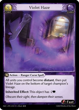 Violet Haze (214) - Alchemical Revolution Foil