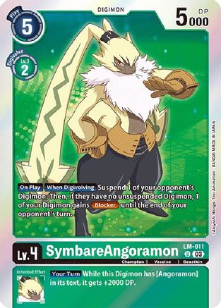 SymbareAngoramon (English Exclusive) (LM-011) - Exceed Apocalypse Foil