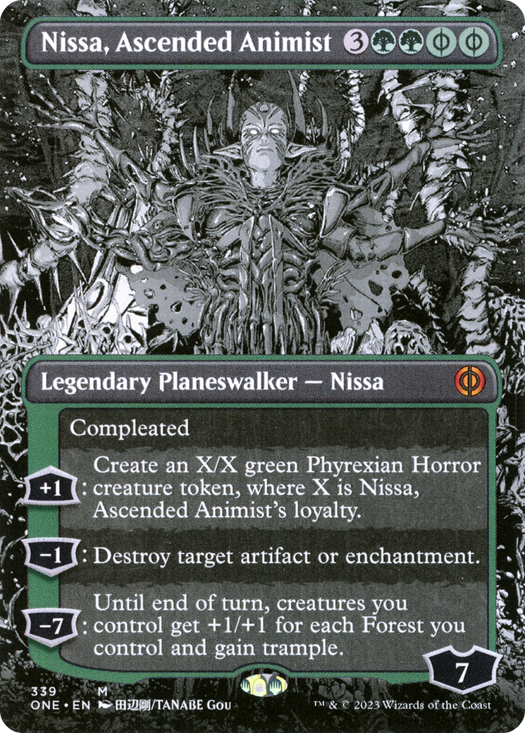 Nissa, Ascended Animist Borderless 339
