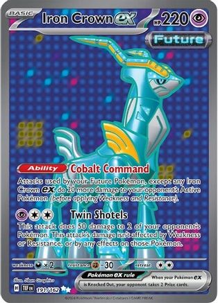 Iron Crown ex - 191/162 191 - SV05 Temporal Forces Holofoil