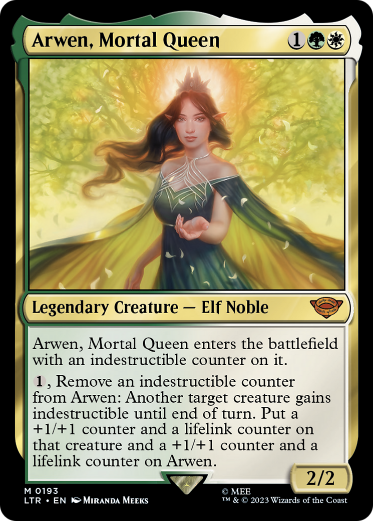 Arwen, Mortal Queen Base 193