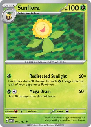 Sunflora - 007/167 7 - SV06 Twilight Masquerade