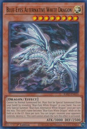 Blue-Eyes Alternative White Dragon (RA02-EN010) - 25th Anniversary Rarity Collection II 1st Edition