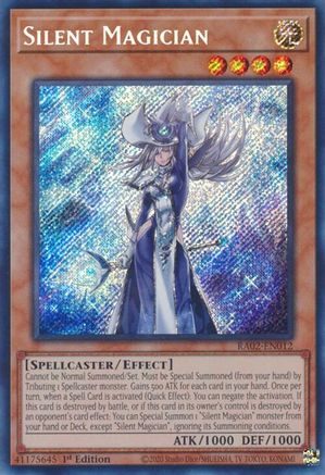 Silent Magician (Secret Rare) (RA02-EN012) - 25th Anniversary Rarity Collection II 1st Edition
