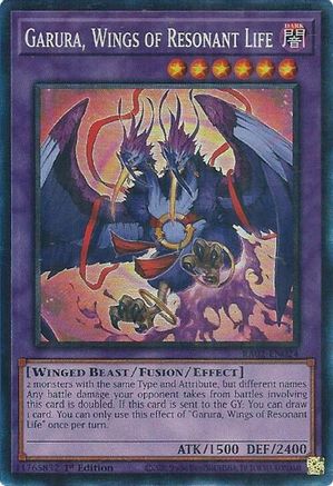 Garura, Wings of Resonant Life (PCR) (RA02-EN024) - 25th Anniversary Rarity Collection II 1st Edition