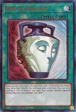 Pot of Duality (PUR) (RA02-EN057) - 25th Anniversary Rarity Collection II 1st Edition