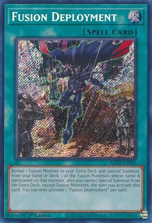 Fusion Deployment (Secret Rare) (RA02-EN065) - 25th Anniversary Rarity Collection II 1st Edition