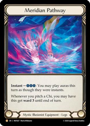 Meridian Pathway (MST027) - Part the Mistveil Rainbow Foil