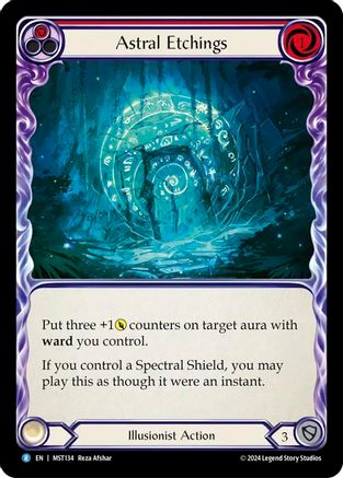 Astral Etchings (Red) (MST134) - Part the Mistveil