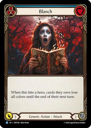 Blanch (Blue) (MST196) - Part the Mistveil Rainbow Foil