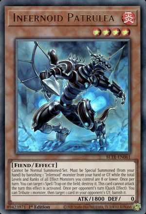 Infernoid Patrulea (BLTR-EN061) - Battles of Legend: Terminal Revenge 1st Edition