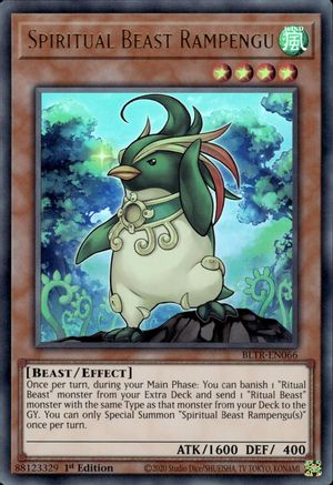 Spiritual Beast Rampengu (BLTR-EN066) - Battles of Legend: Terminal Revenge 1st Edition