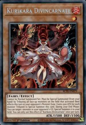 Kurikara Divincarnate (BLTR-EN079) - Battles of Legend: Terminal Revenge 1st Edition