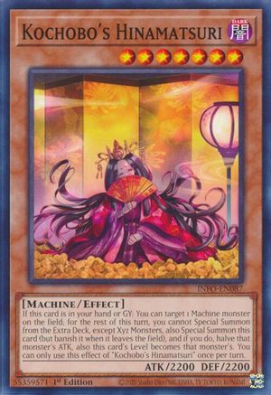 Kochobo's Hinamatsuri (INFO-EN087) - The Infinite Forbidden 1st Edition