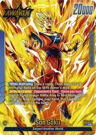 Son Goku - FB03-027 (Alternate Art) (FB03-027) - Raging Roar Holofoil
