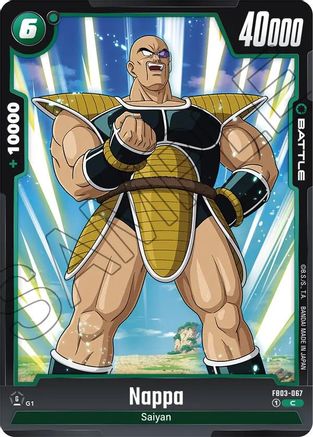 Nappa (FB03-067) - Raging Roar