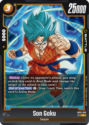 Son Goku - FB03-080 (FB03-080) - Raging Roar Holofoil