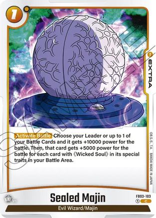 Sealed Majin (FB03-103) - Raging Roar