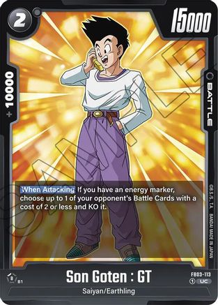 Son Goten : GT (FB03-113) - Raging Roar