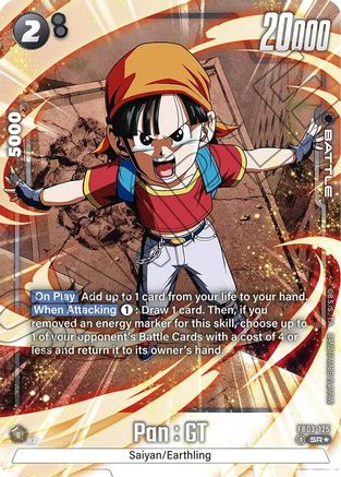 Pan : GT - FB03-125 (Alternate Art) (FB03-125) - Raging Roar Holofoil