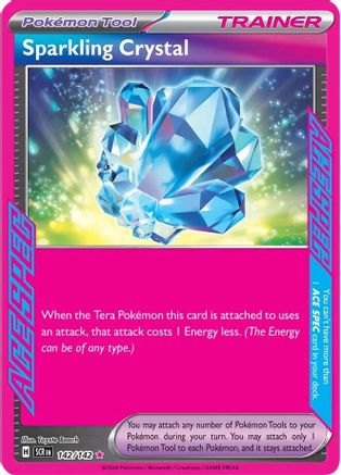Sparkling Crystal 142 - SV07 Stellar Crown Holofoil