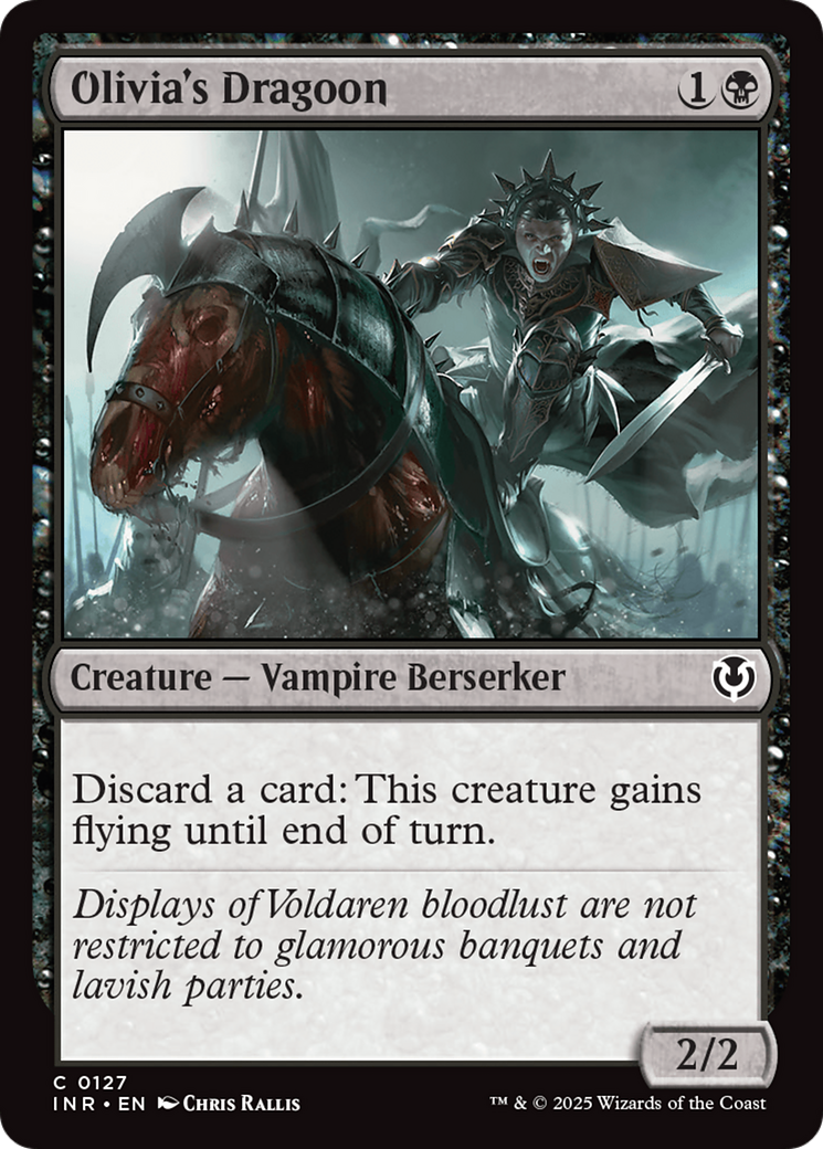 Olivia's Dragoon (-127) - Innistrad Remastered Foil