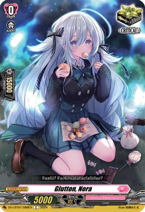 Glutton, Nora (DZ-LBT01: LYRICAL MONASTERIO SPARKLING STARS!)