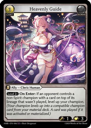 Heavenly Guide (046) - Mortal Ambition Foil
