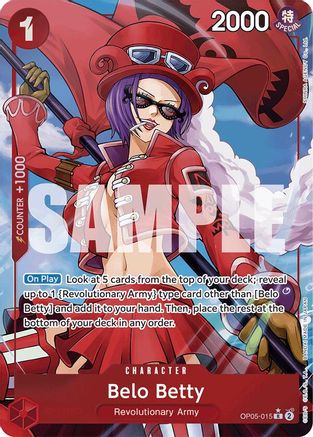 Belo Betty (Alternate Art) (OP05-015) - Premium Booster Foil