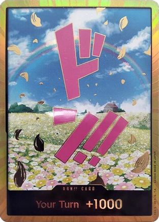 DON!! Card (Rebecca) (Gold) - Premium Booster Foil