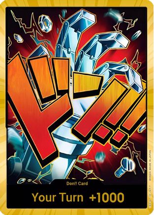 DON!! Card (Eustass "Captain" Kid) (Gold) - Premium Booster Foil
