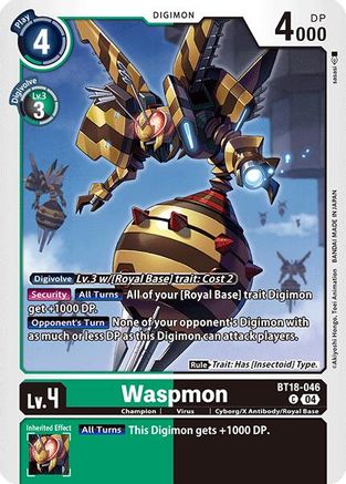 Waspmon (BT18-046) - Release Special Booster 2.0