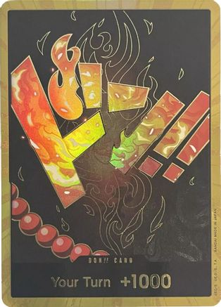 DON!! Card (Ace) - Premium Booster Foil