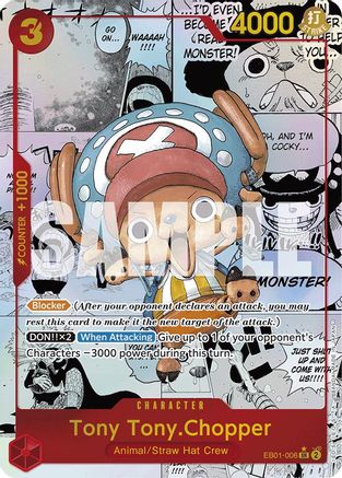 Tony Tony.Chopper (EB01-006) (Manga) (EB01-006) - Premium Booster Foil