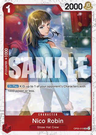 Nico Robin (Jolly Roger Foil) (OP05-010) - Premium Booster Foil
