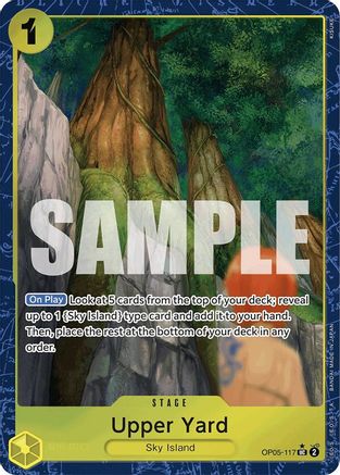 Upper Yard (Alternate Art) (OP05-117) - Premium Booster Foil