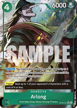Arlong (Full Art) (OP06-023) - Premium Booster Foil