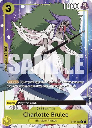 Charlotte Brulee (Full Art) (ST07-007) - Premium Booster Foil