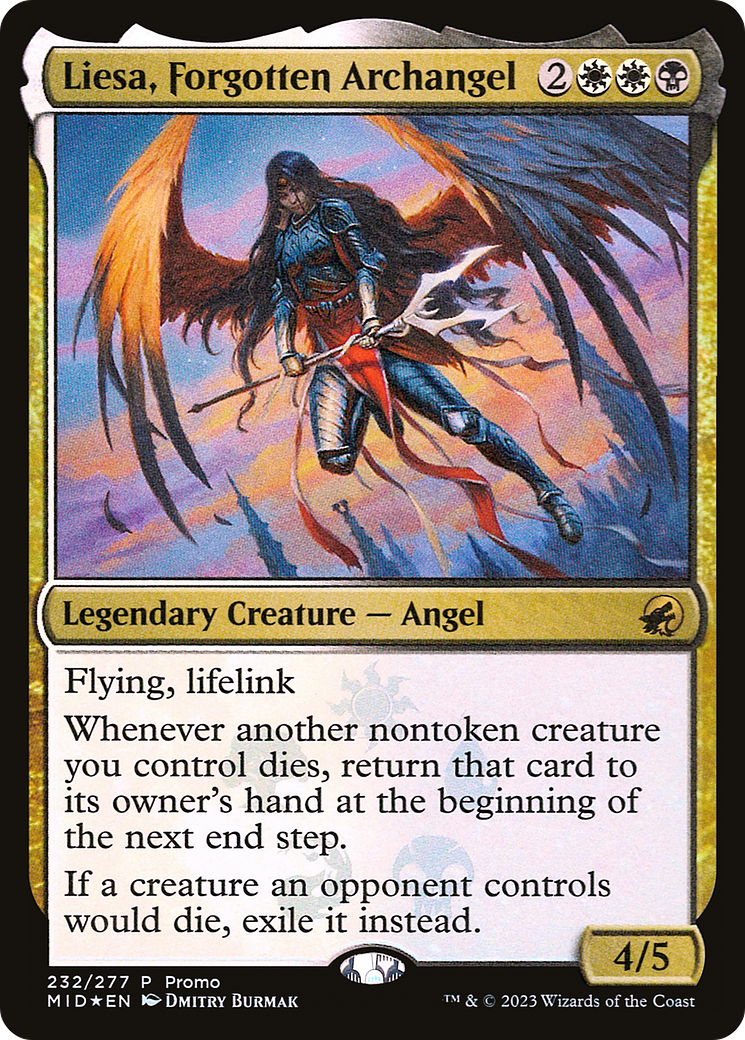 Liesa, Forgotten Archangel (PMEI-232) - Media Inserts Foil
