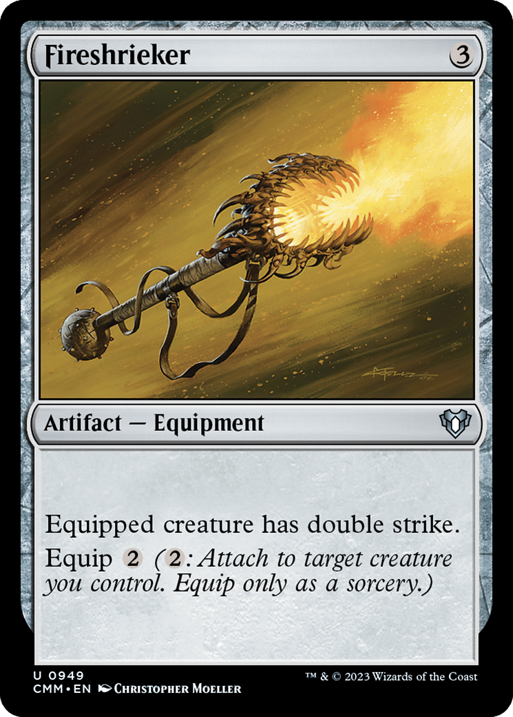 Fireshrieker (CMM-949) - Commander Masters