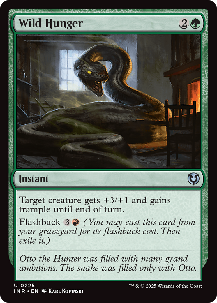 Wild Hunger (-225) - Innistrad Remastered Foil