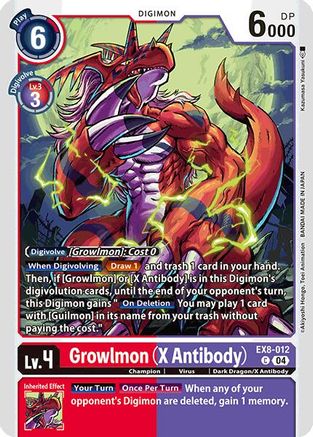 Grolwmon (X Antibody) (EX8-012) - Chain of Liberation