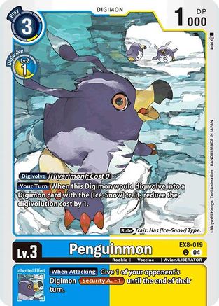 Penguinmon (EX8-019) - Chain of Liberation