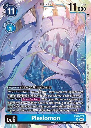 Plesiomon (EX8-027) - Chain of Liberation Foil