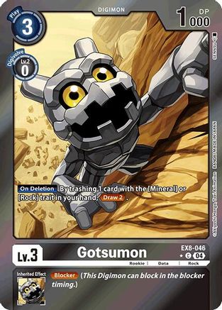 Gotsumon (Limited Foil) (EX8-046) - Chain of Liberation Foil