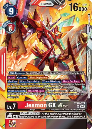 Jesmon GX ACE (BT20-021) - Release Special Booster 2.5 Foil