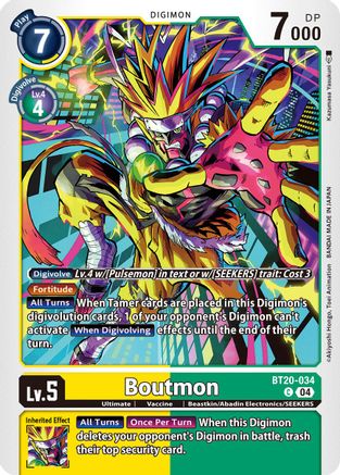 Boutmon (BT20-034) - Release Special Booster 2.5